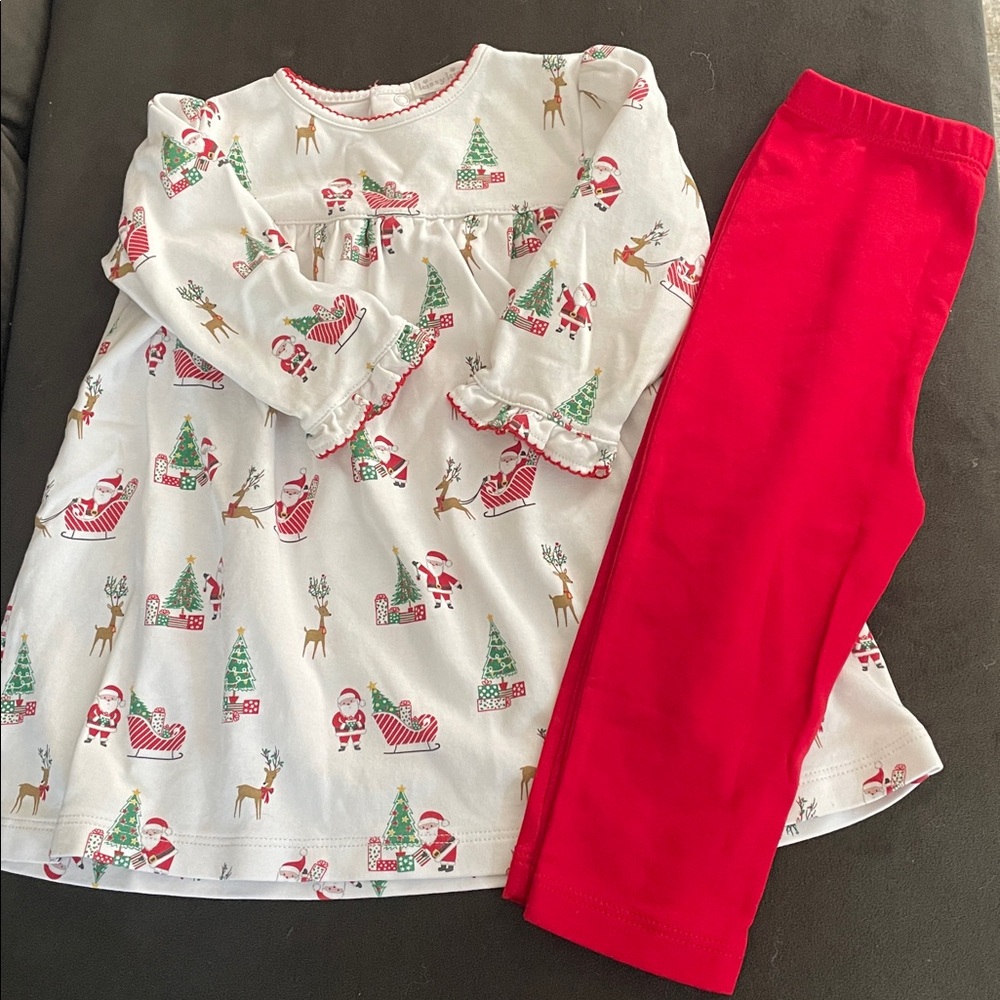 Kissy Kissy White and Red Kids Matching Set